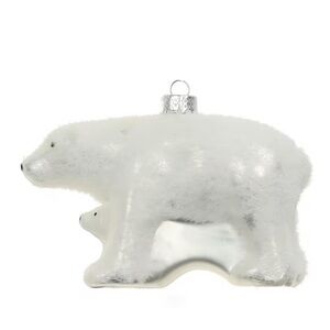 Polar Bear Ornament (Glass)